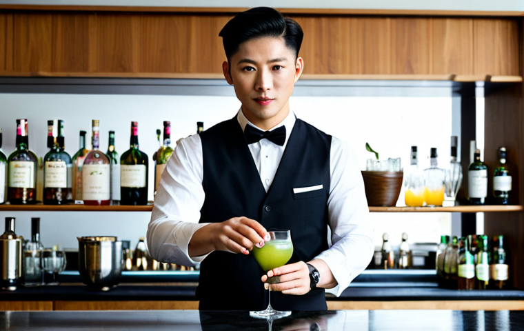 한식 전통과 현대 융합 사례 - **Neighborhood Korean Restaurant Scene:** "A cozy, family-run Korean restaurant interior, showcasing...