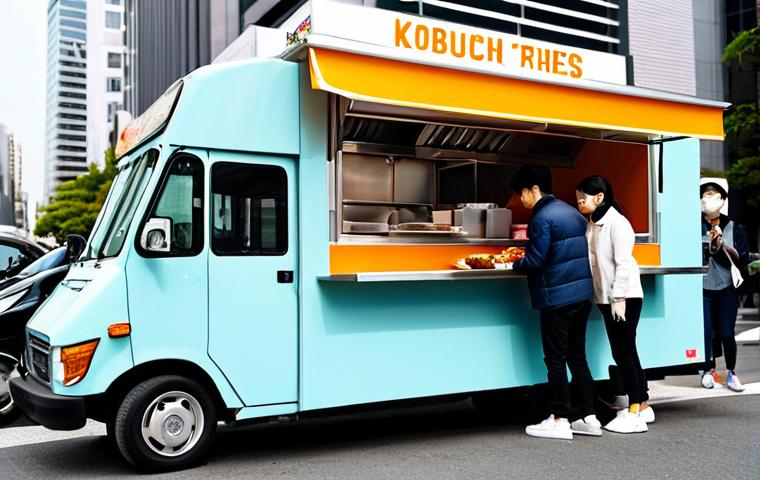 한식 전통과 현대 융합 사례 - **Korean-Inspired Cocktail Creation:** "A bartender professionally dressed, creating a vibrant cockt...