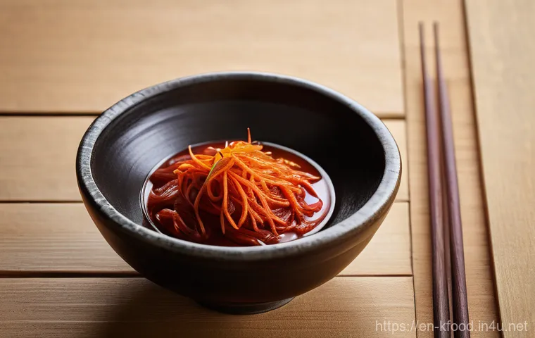 한식 양념 종류별 활용법 - A vibrant, artfully arranged still-life photograph showcasing traditional Korean fermented pastes. O...